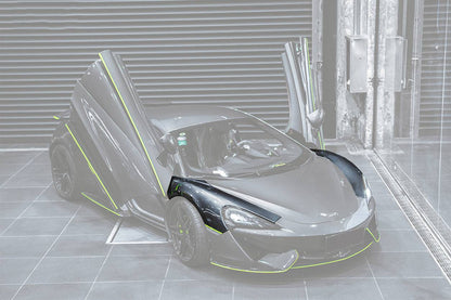 Carbonado 2015-2021 McLaren 540C 570S 600LT Carbon Fiber Front Fender