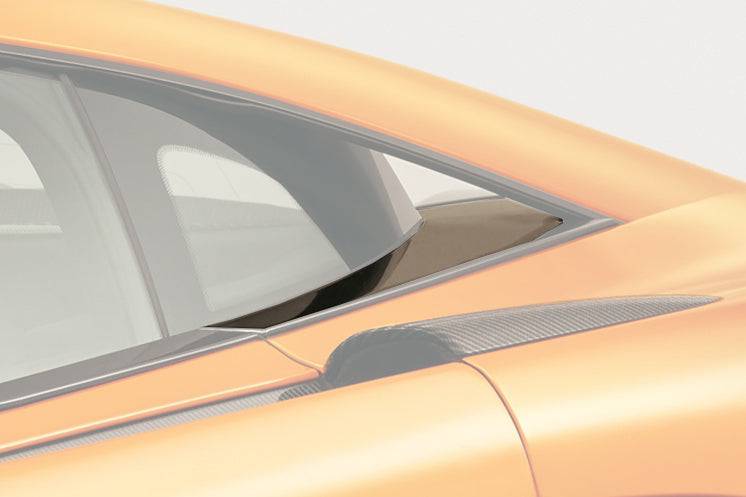 Panel de ventana lateral de fibra de carbono estilo OEM para McLaren 540C, 570S y 570GT Carbonado 2015-2020