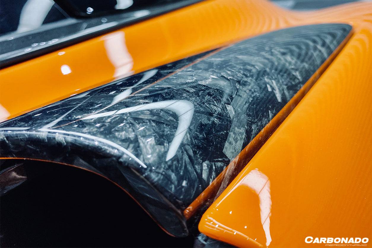Carbonado 2018-2021 McLaren 600LT OEM Style Carbon Fiber Air Intake Fins