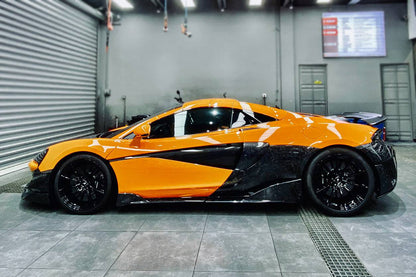 Carbonado 2015-2021 McLaren 540 570S 600LT OEM Style Carbon Fiber Side Skirts Under Board