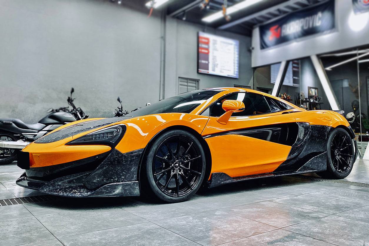 Carbonado 2015-2021 McLaren 540 570S 600LT OEM Style Carbon Fiber Side Skirts Under Board