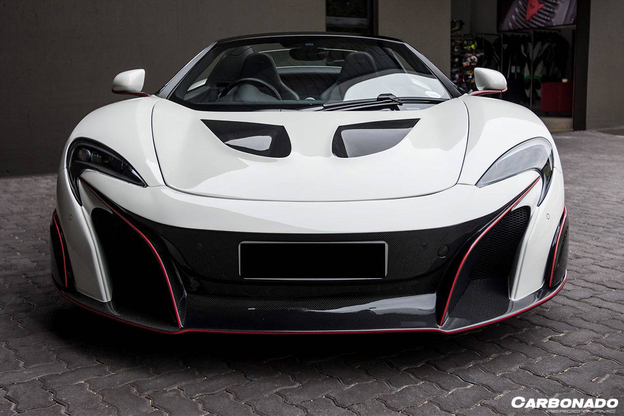 Carbonado 2014-2017 McLaren 650S 675LT Style Front Bumper