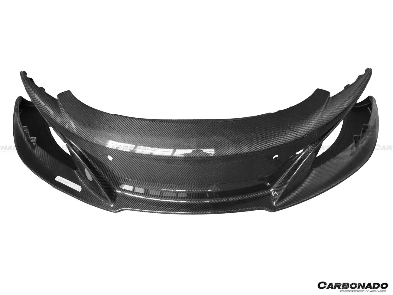 Carbonado 2014-2017 McLaren 650S OEM Style Carbon Fiber Front Bumper Middle