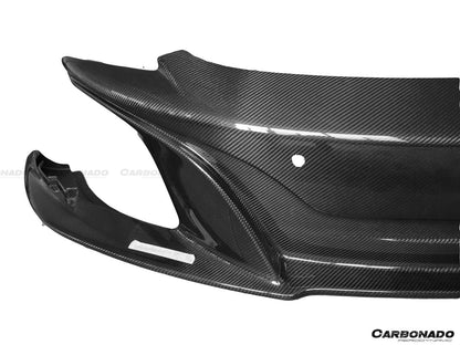 Carbonado 2014-2017 McLaren 650S OEM Style Carbon Fiber Front Bumper Middle