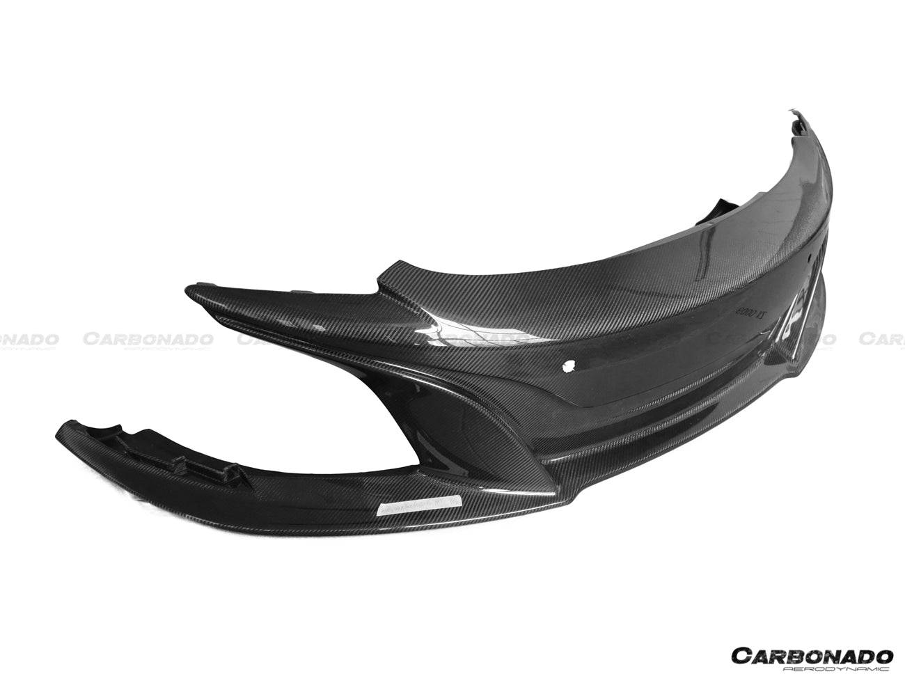 Carbonado 2014-2017 McLaren 650S OEM Style Carbon Fiber Front Bumper Middle