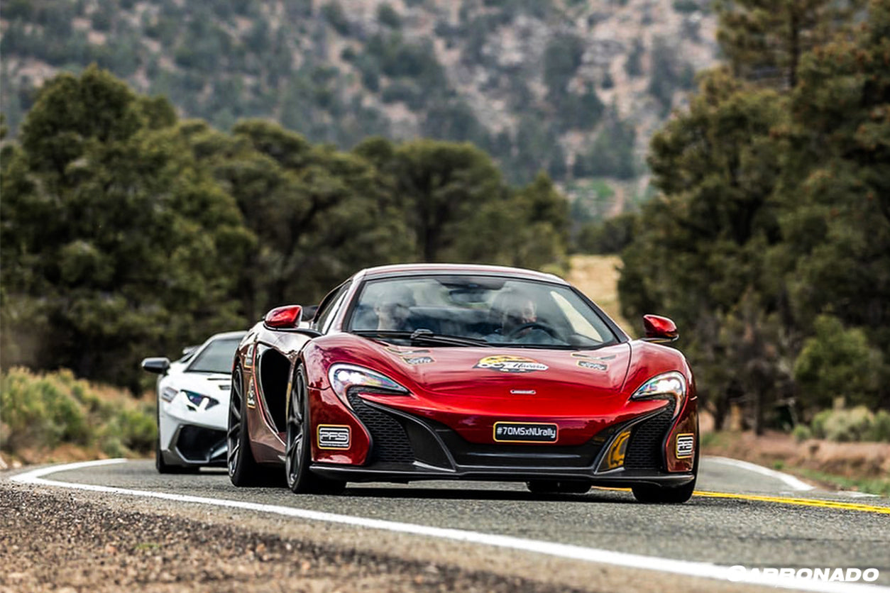 Faldón delantero de fibra de carbono estilo OEM McLaren 650S Carbonado 2014-2017