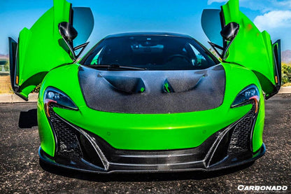 Carbonado 2014-2017 McLaren 650S OEM Style Carbon Fiber Front Bumper Middle
