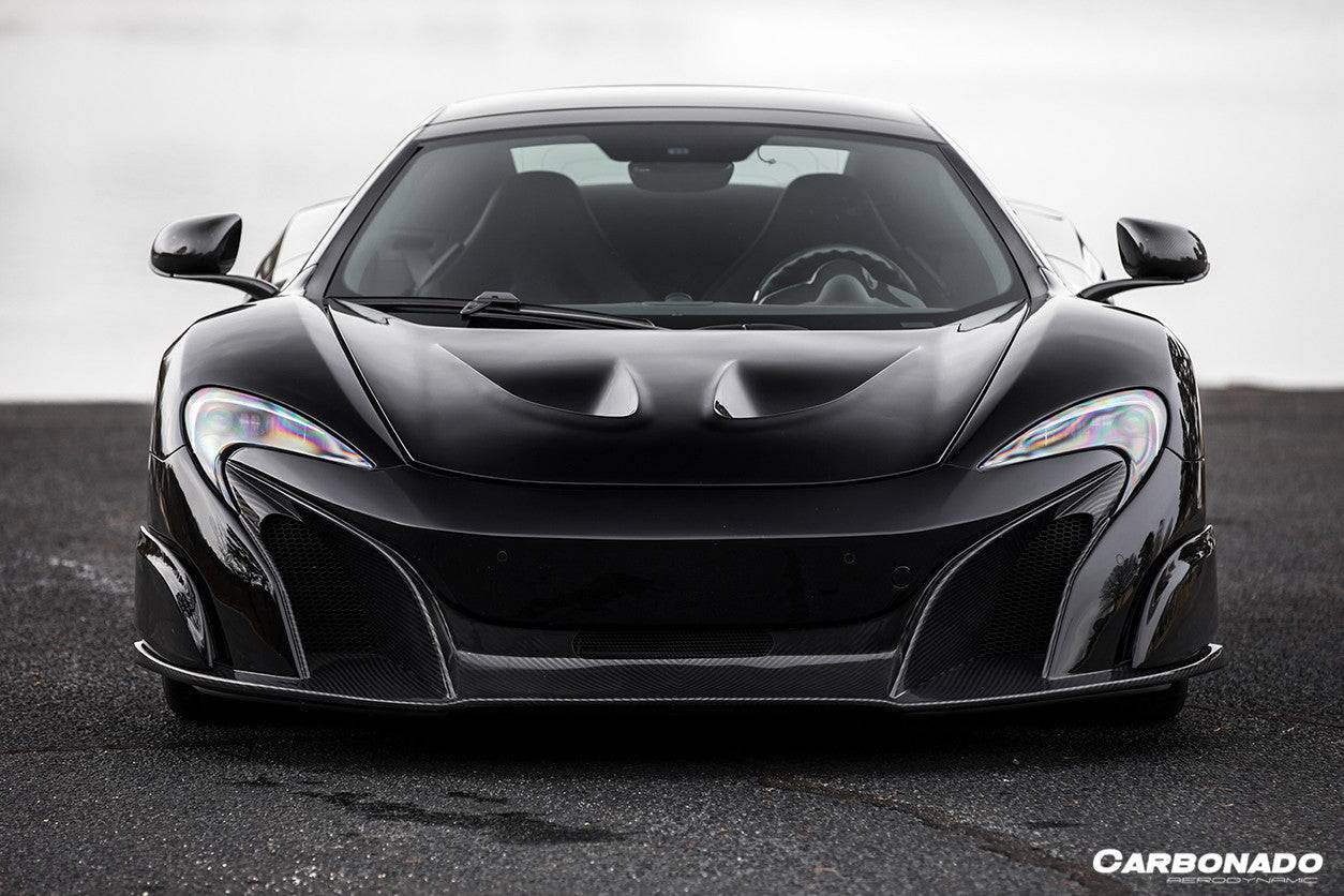Capó estilo McLaren 650S P1 Carbonado 2014-2017