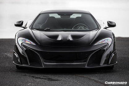 Capó estilo McLaren 650S P1 Carbonado 2014-2017