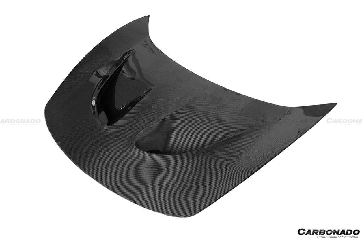 Capó estilo McLaren 650S P1 Carbonado 2014-2017