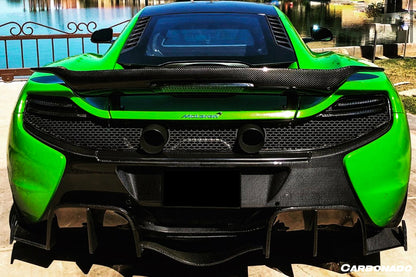 Carbonado 2014-2017 McLaren 650S OEM Style Carbon Fiber Rear Bumper