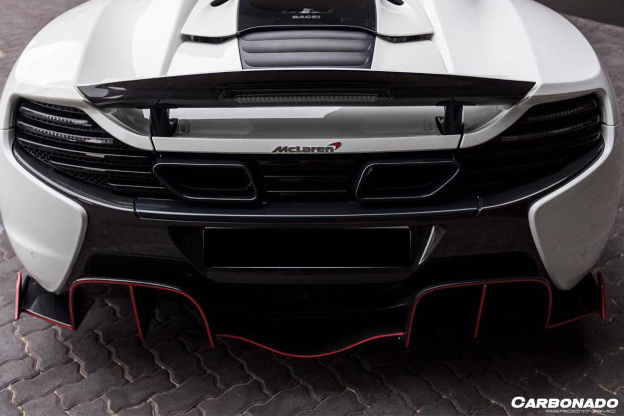 Carbonado 2014-2017 McLaren 650S OEM Style Carbon Fiber Rear Bumper