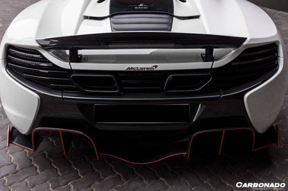 Carbonado 2014-2017 McLaren 650S OEM Style Carbon Fiber Rear Bumper