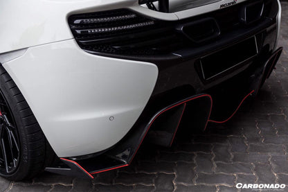 Carbonado 2014-2017 McLaren 650S OEM Style Carbon Fiber Rear Bumper