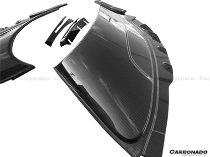 Carbonado OEM Style Carbon Fiber Tuning Veins Intake Blades | 2014-2017 McLaren 650S