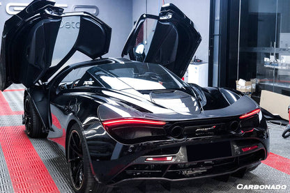 Carbonado Dry Carbon Fiber Engine Cover Replacement | 2017-2022 McLaren 720S Coupe Only