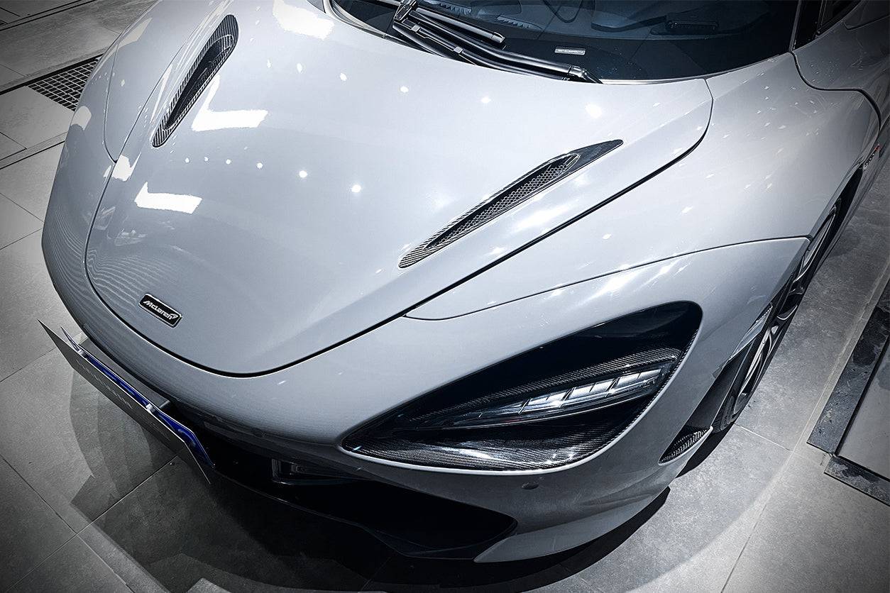 Carbonado 2017-2022 McLaren 720S OEM Style Carbon Fiber Hood Scoop