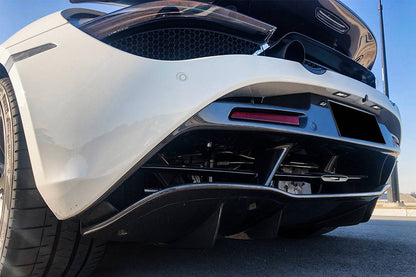 Carbonado 2017-2022 McLaren 720S OEM Style Carbon Fiber Rear Diffuser