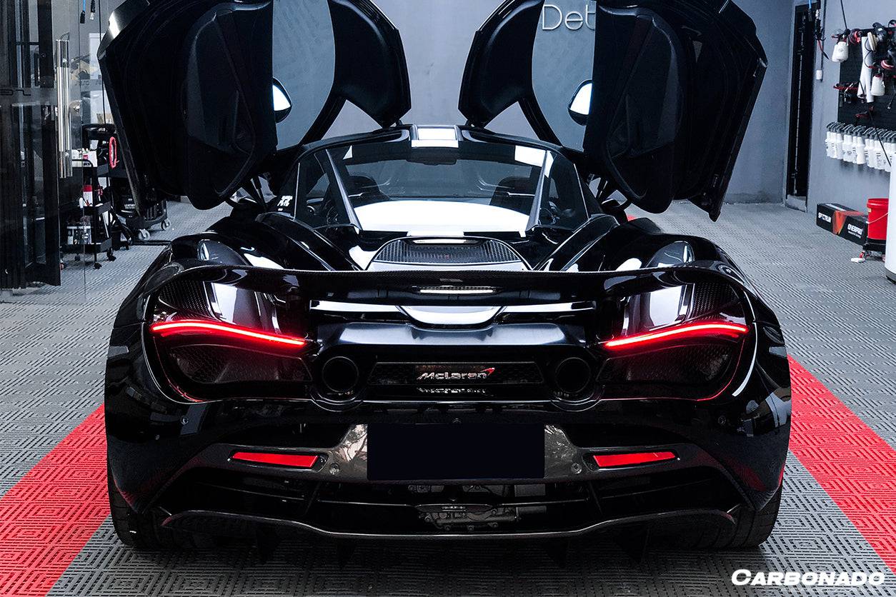 Carbonado 2017-2022 McLaren 720S OEM Style Carbon Fiber Trunk Spoiler