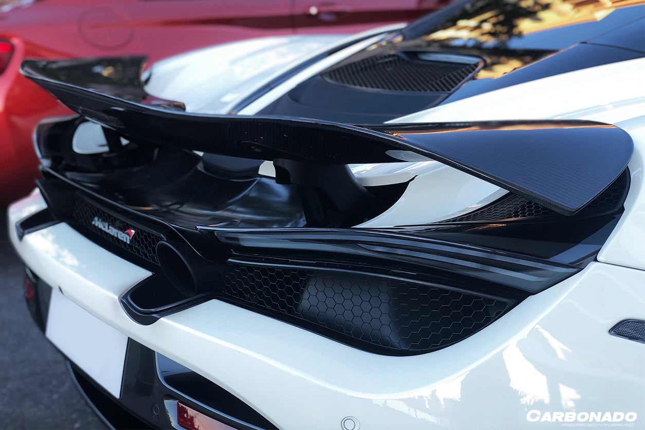 Carbonado 2017-2022 McLaren 720S OEM Style Carbon Fiber Trunk Spoiler