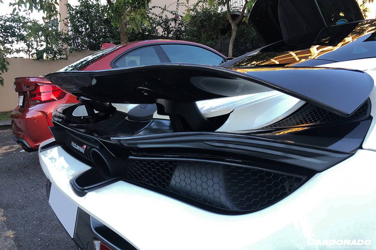 Carbonado 2017-2022 McLaren 720S OEM Style Carbon Fiber Trunk Spoiler