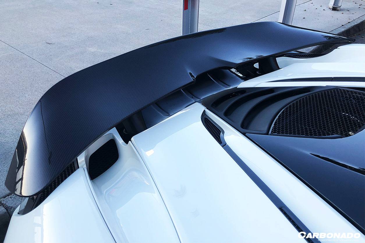 Carbonado 2017-2022 McLaren 720S OEM Style Carbon Fiber Trunk Spoiler