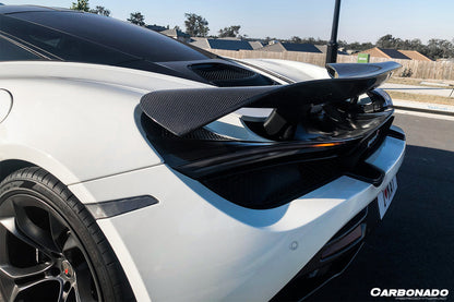 Carbonado 2017-2022 McLaren 720S OEM Style Carbon Fiber Trunk Spoiler