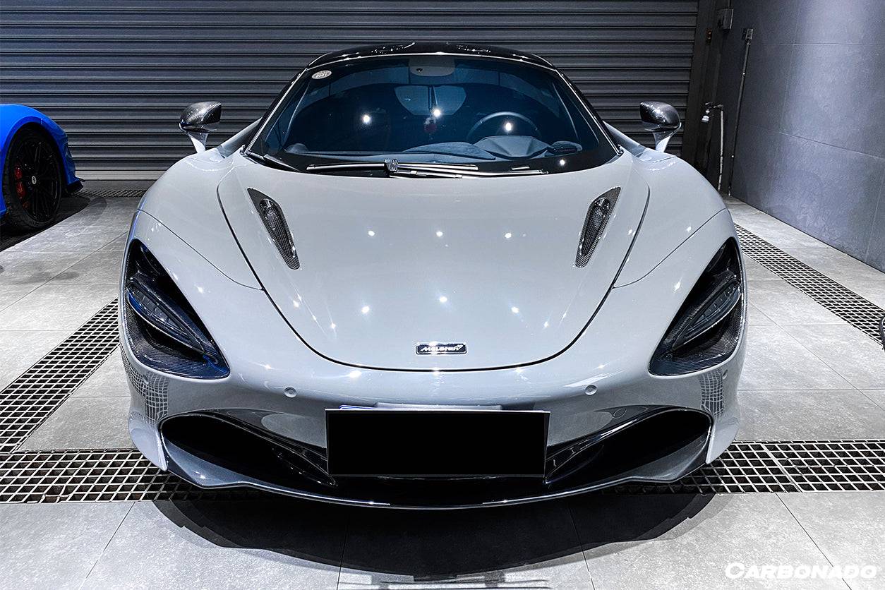 Carbonado 2017-2022 McLaren 720S OEM Style Carbon Fiber Hood Scoop
