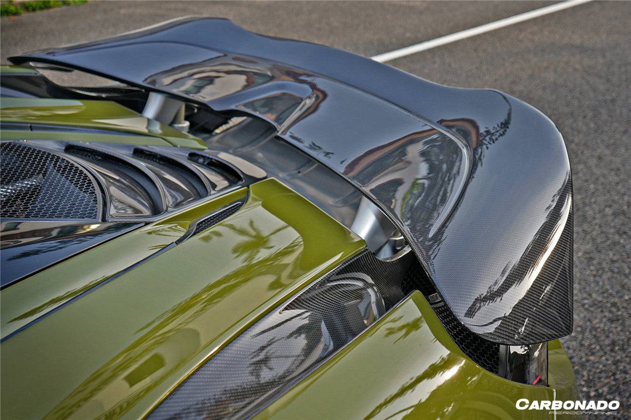 Reemplazo de cubierta de motor de fibra de carbono seca para McLaren 720S Coupé Carbonado 2017-2022 (solo para Spyder)