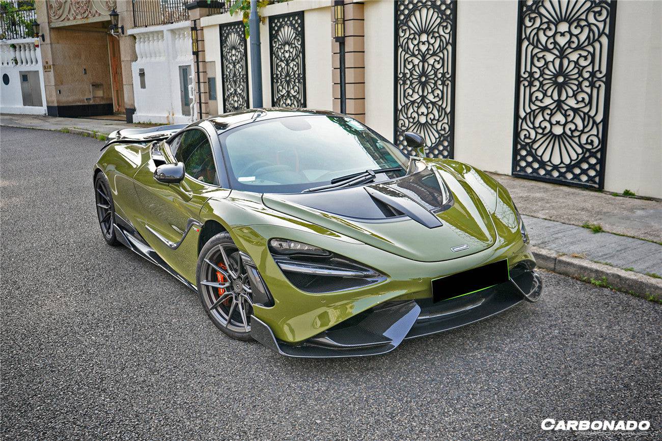 Carbonado 2017-2022 McLaren 720S Carbon Fiber Front Bumper Side Air Vents Replacement