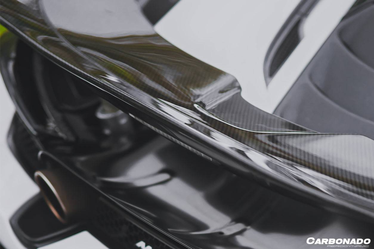 Alerón de maletero de fibra de carbono estilo McLaren 720S VRS Carbonado 2017-2022