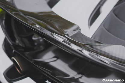 Alerón de maletero de fibra de carbono estilo McLaren 720S VRS Carbonado 2017-2022