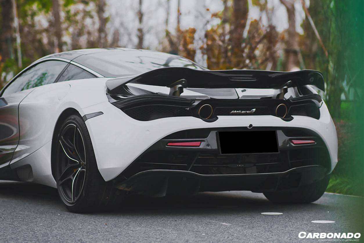 Alerón de maletero de fibra de carbono estilo McLaren 720S VRS Carbonado 2017-2022