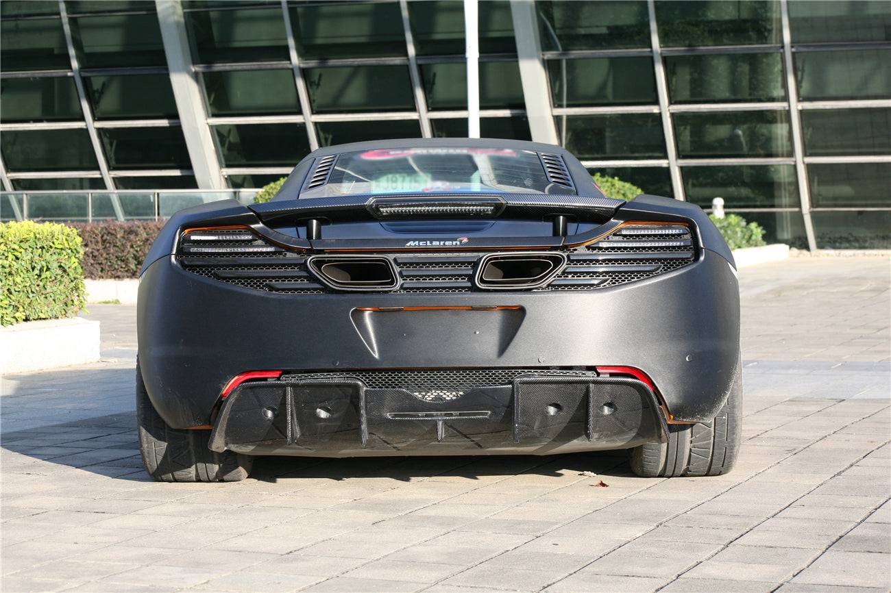 Carbonado 2011-2017 McLaren MP4 12C 650S DP Style Carbon Fiber Rear Diffuser