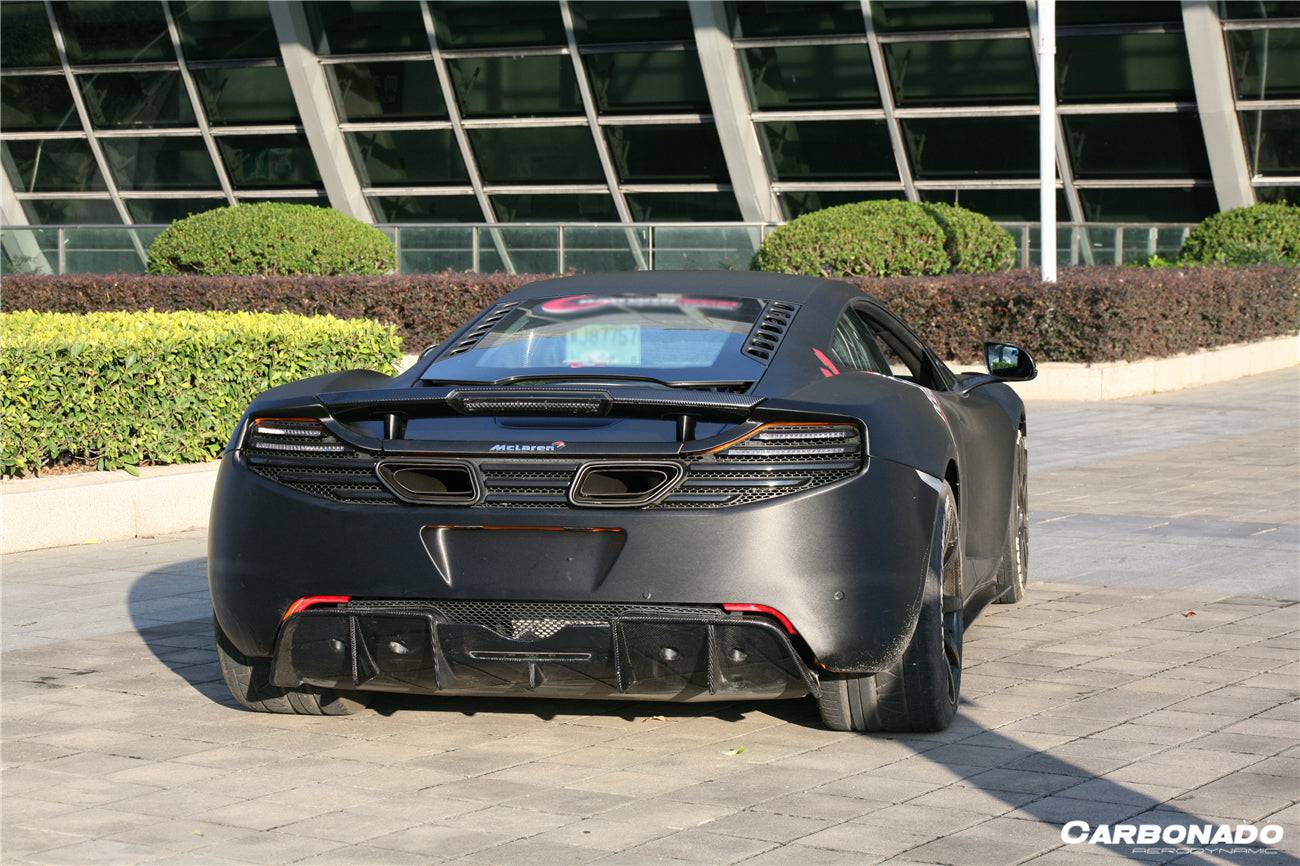 Carbonado 2011-2017 McLaren MP4 12C 650S DP Style Carbon Fiber Rear Diffuser