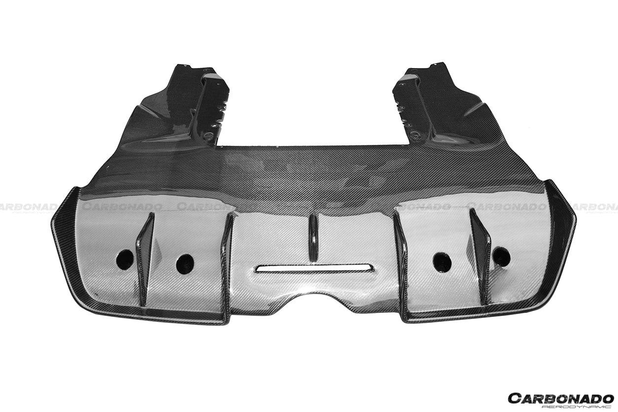 Carbonado 2011-2017 McLaren MP4 12C 650S DP Style Carbon Fiber Rear Diffuser