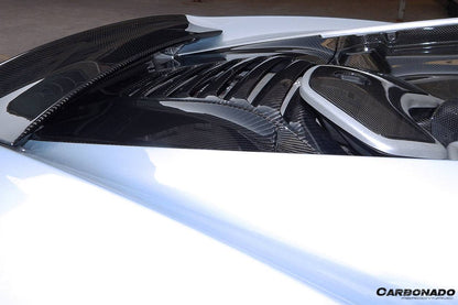 Carbonado 2011-2017 McLaren 650S MP4 12C Autoclave Carbon Fiber Armadillo Engine Cover Replacement