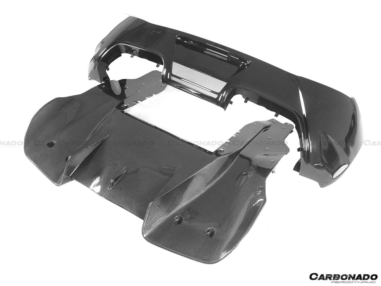 Carbonado VS Style Rear Bumper | 2011-2017 McLaren MP4/12C/650S