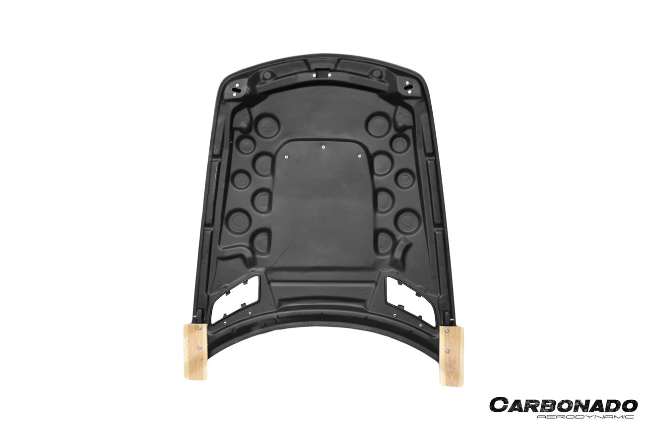 Carbonado 2010-2015 Mercedes Benz W197 SLS AMG BKSS Style Carbon Fiber Hood