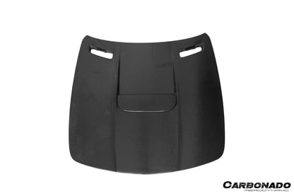 Carbonado 2010-2015 Mercedes Benz W197 SLS AMG BKSS Style Carbon Fiber Hood