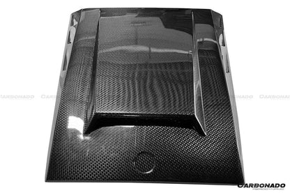 Entrada de aire de capó de fibra de carbono estilo autoclave para Mercedes Benz W463 G Wagon Carbonado 2003-2018