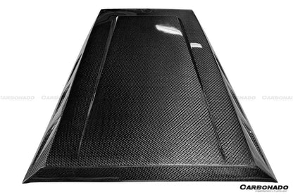 Entrada de aire de capó de fibra de carbono estilo autoclave para Mercedes Benz W463 G Wagon Carbonado 2003-2018