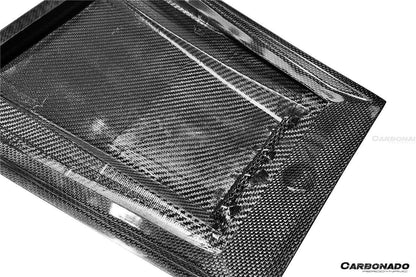 Entrada de aire de capó de fibra de carbono estilo autoclave para Mercedes Benz W463 G Wagon Carbonado 2003-2018