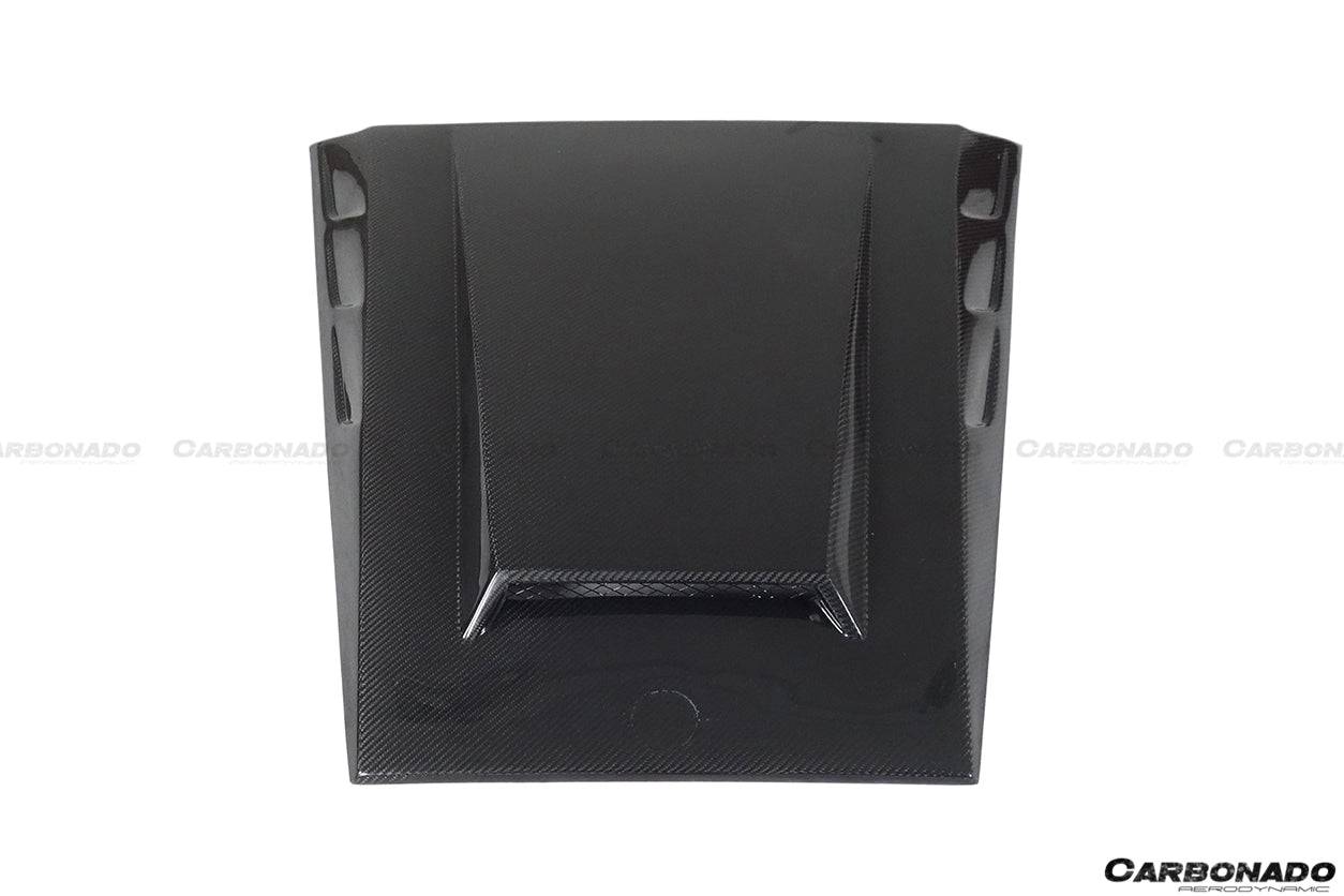 Entrada de aire de capó de fibra de carbono estilo autoclave para Mercedes Benz W463 G Wagon Carbonado 2003-2018