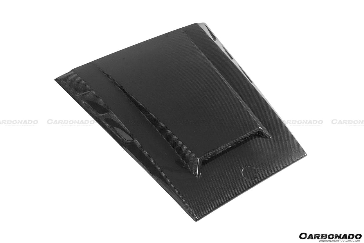 Entrada de aire de capó de fibra de carbono estilo autoclave para Mercedes Benz W463 G Wagon Carbonado 2003-2018