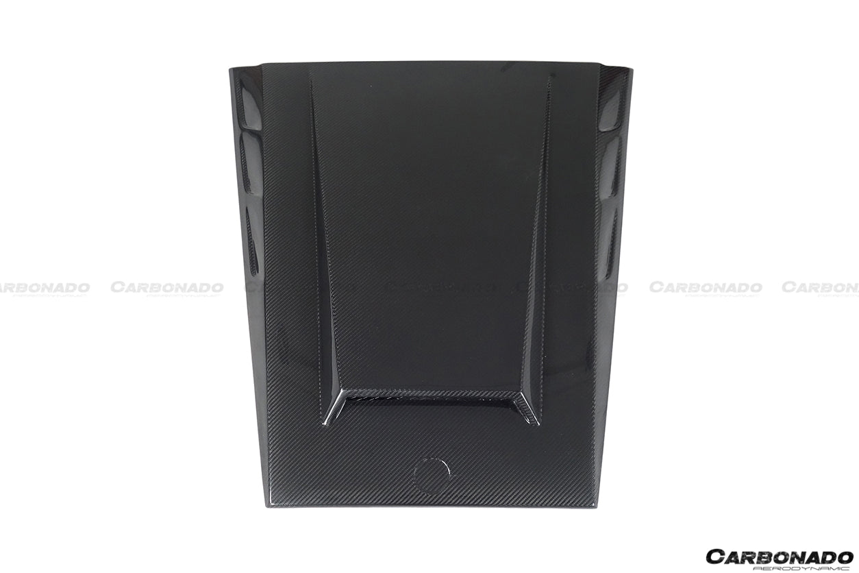 Entrada de aire de capó de fibra de carbono estilo autoclave para Mercedes Benz W463 G Wagon Carbonado 2003-2018