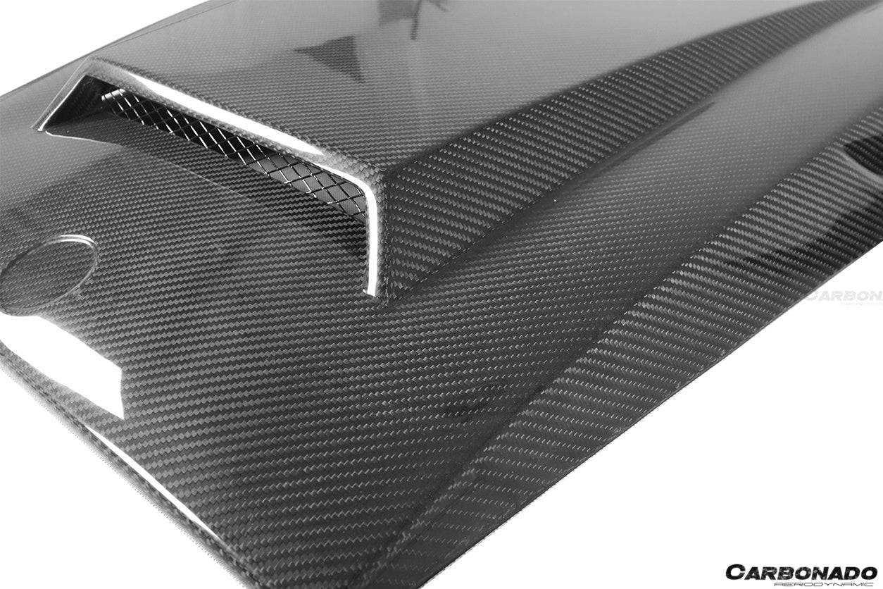Entrada de aire de capó de fibra de carbono estilo autoclave para Mercedes Benz W463 G Wagon Carbonado 2003-2018