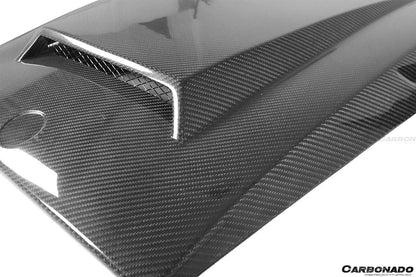 Entrada de aire de capó de fibra de carbono estilo autoclave para Mercedes Benz W463 G Wagon Carbonado 2003-2018