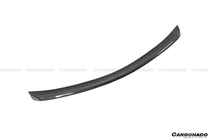 Carbonado 2008-2014 Mercedes Benz W204 C-Class C63 AMG Sedan VS Style Carbon Fiber Trunk Spoiler