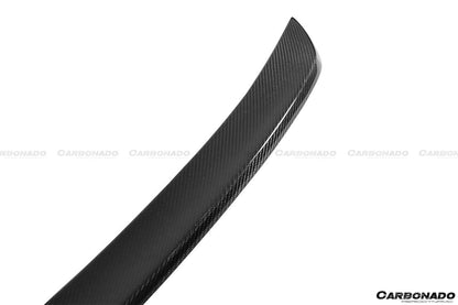 Carbonado 2008-2014 Mercedes Benz W204 C-Class C63 AMG Sedan VS Style Carbon Fiber Trunk Spoiler